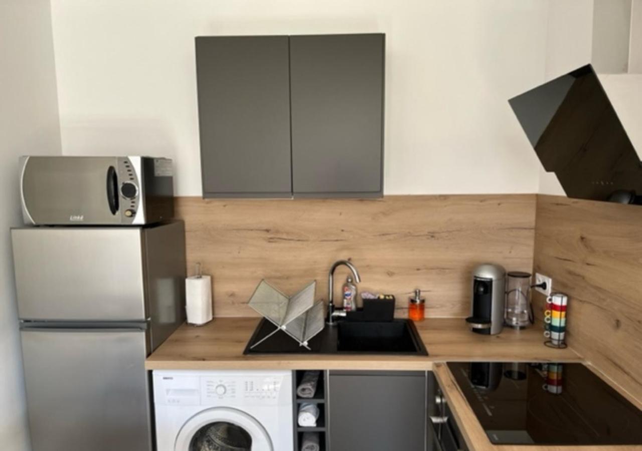 Cosy T2-Gare De Grenoble Appartement Buitenkant foto
